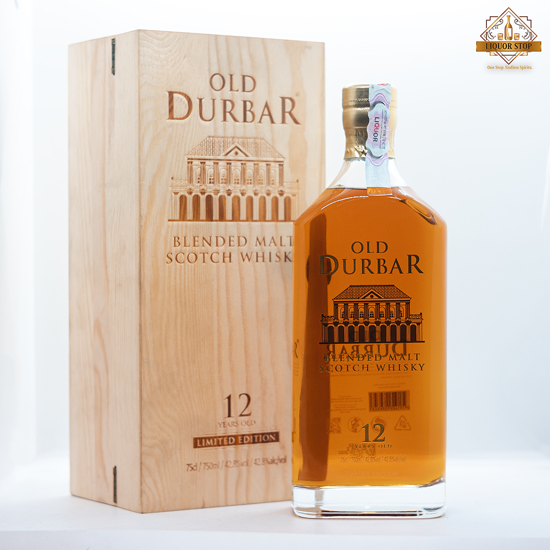 Old Durbar 12 Years Wooden Box Edition 750ml – Premium Nepali 